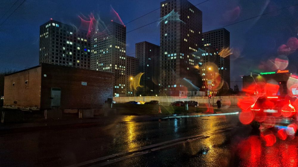 Ярко красочные огни