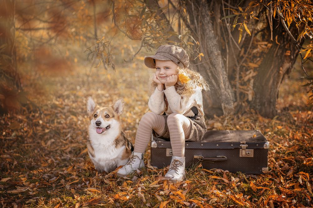 On a walk with my best friend