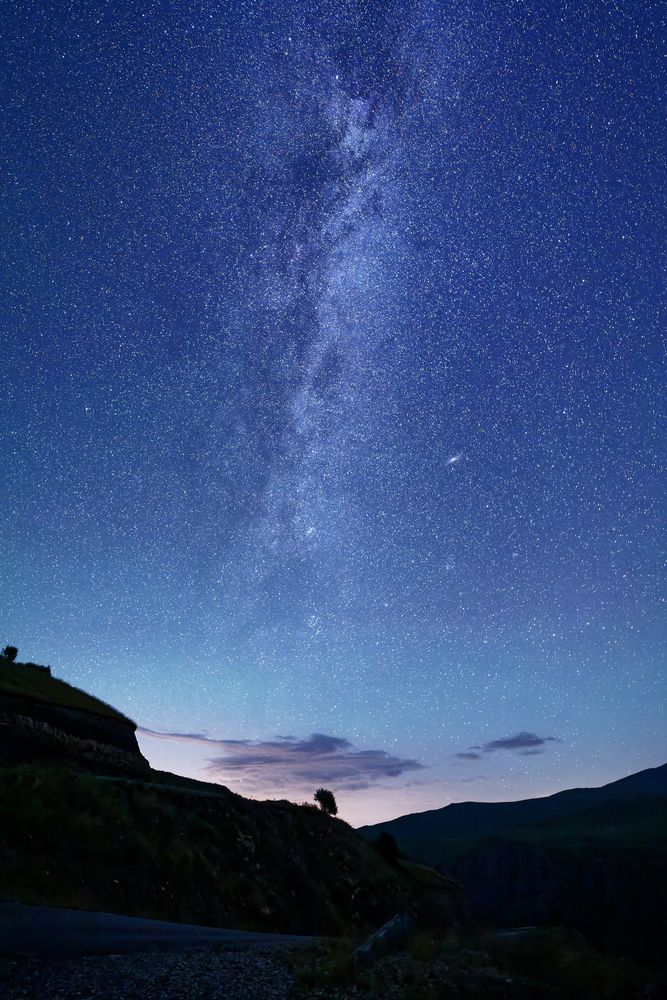 Ёжик в тумане (зачёркнуто) под Млечным путём