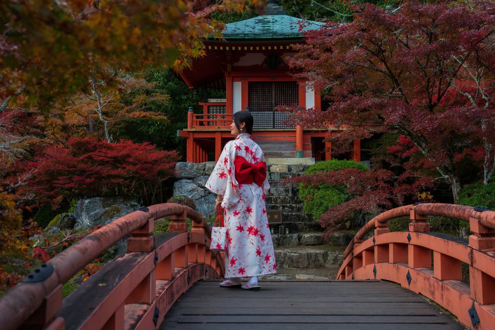 Момидзи – японский праздник любования алыми клёнами