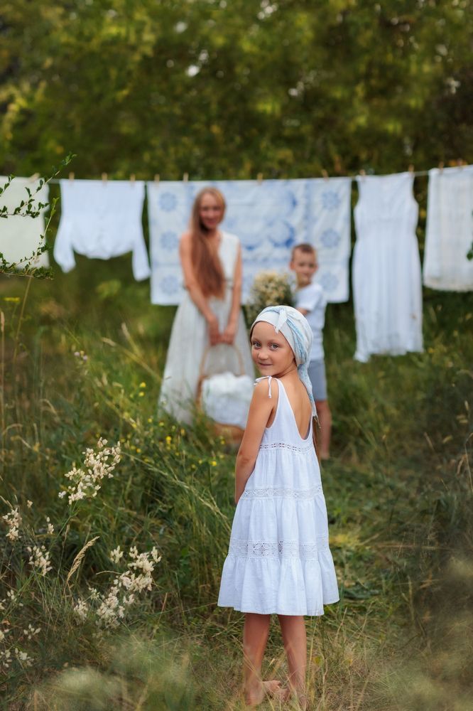 Летняя стирка