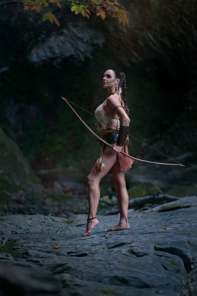 The secret place of the wild Amazon girl