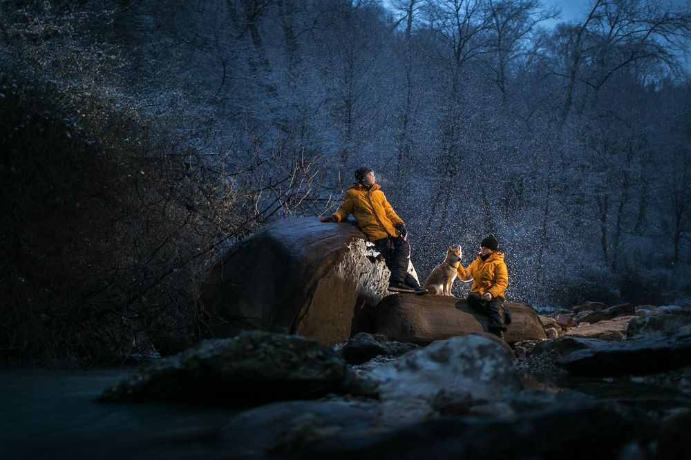 Платон,Есения и Эми.