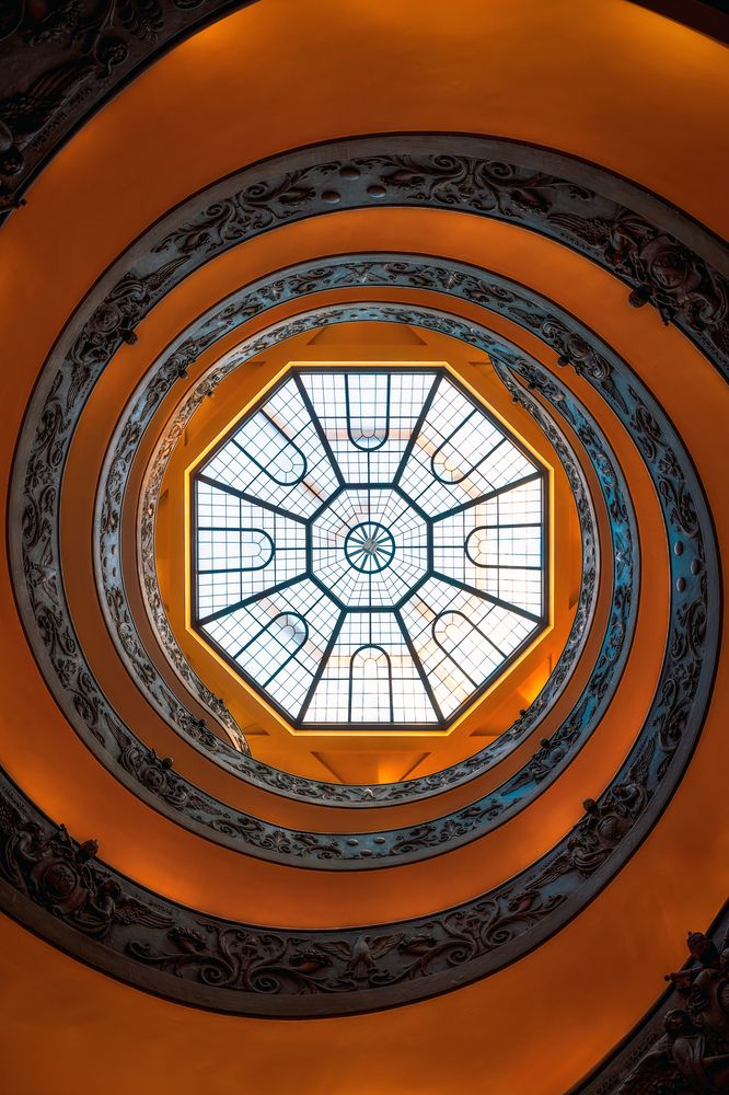 The Spiral Ascent – Vatican's Infinite Elegance