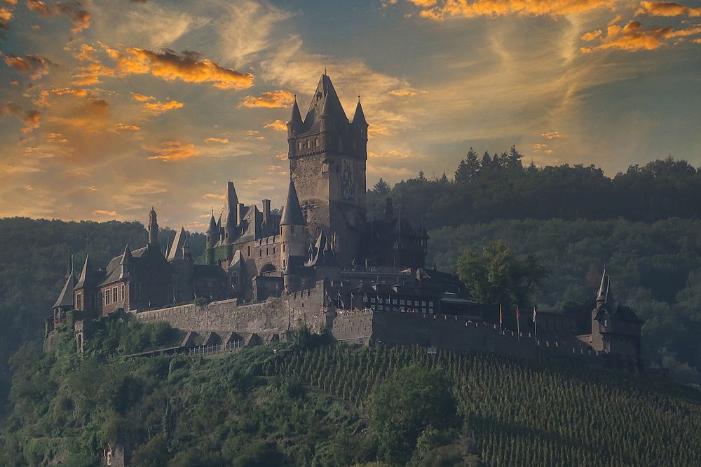 Замок Райсбург - Кохем Германия