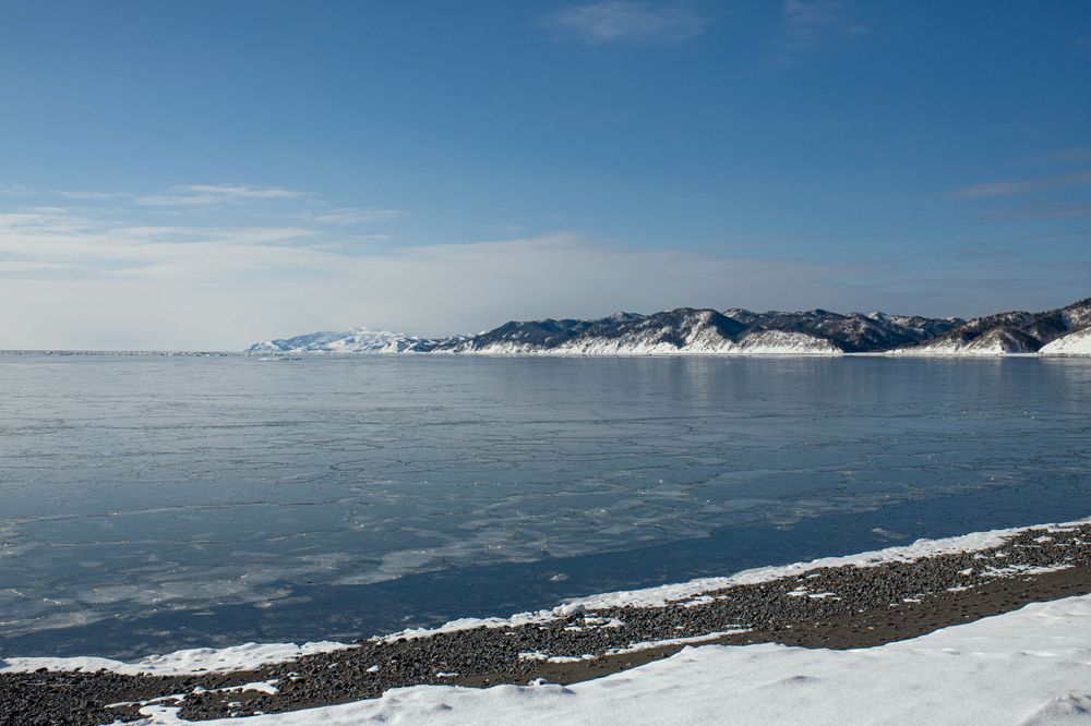 Зимний остров Сахалин