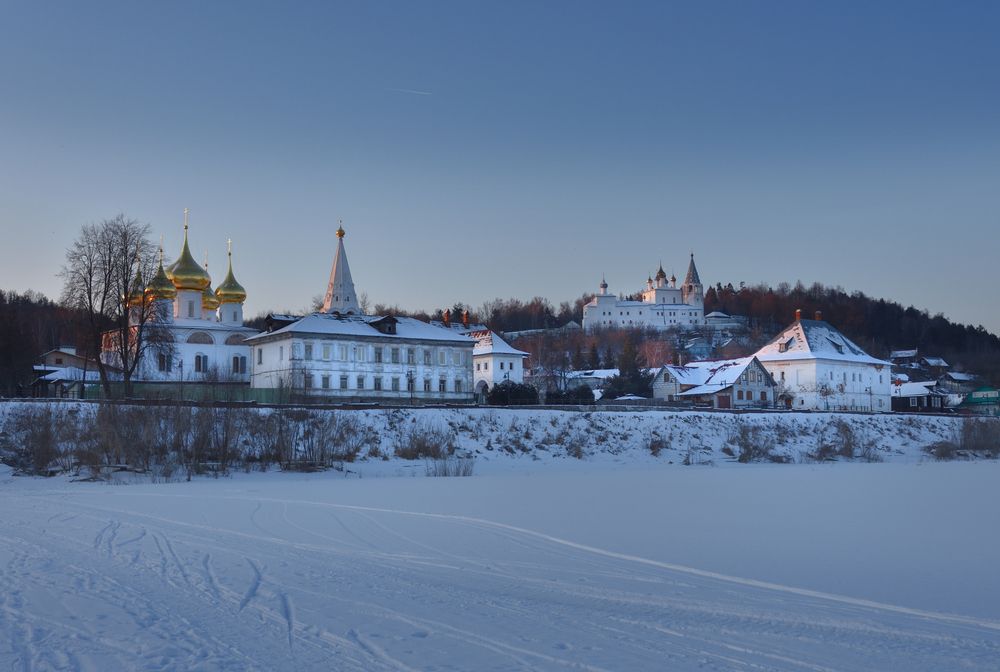 Зимнее утро в Гороховце