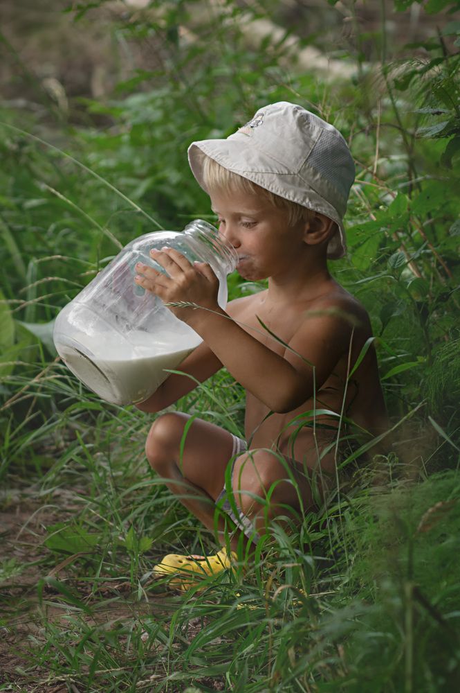 Стас. Пейте дети молоко!