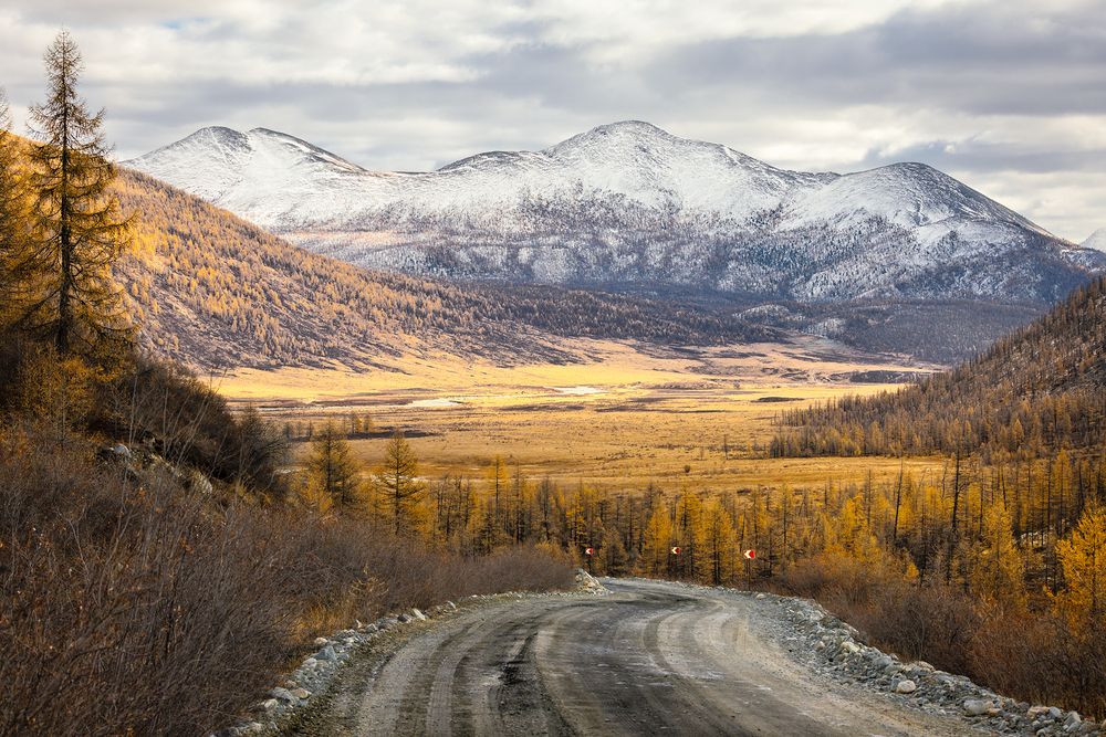 Бурятия в ожидании снега.