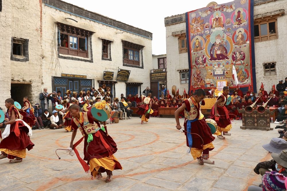 Ритуальный танец на празднике