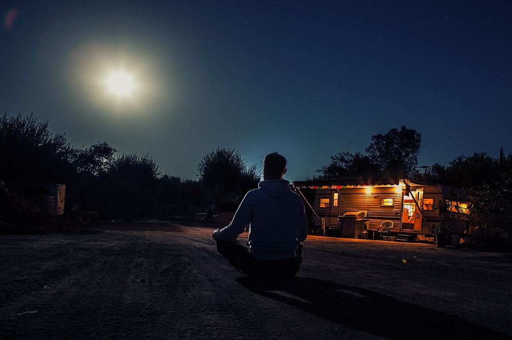 Fool moon meditation