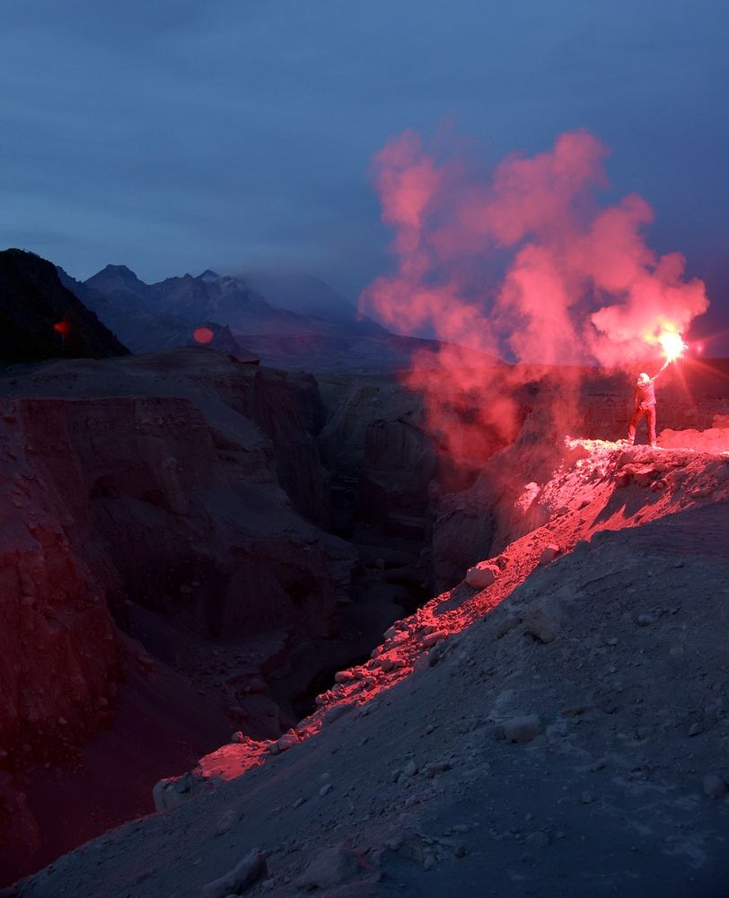 Извержение вулкана Шивелуч