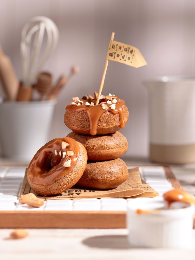 Яблочные пончики