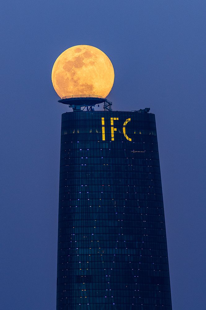 Moonlit Clouds' Embrace