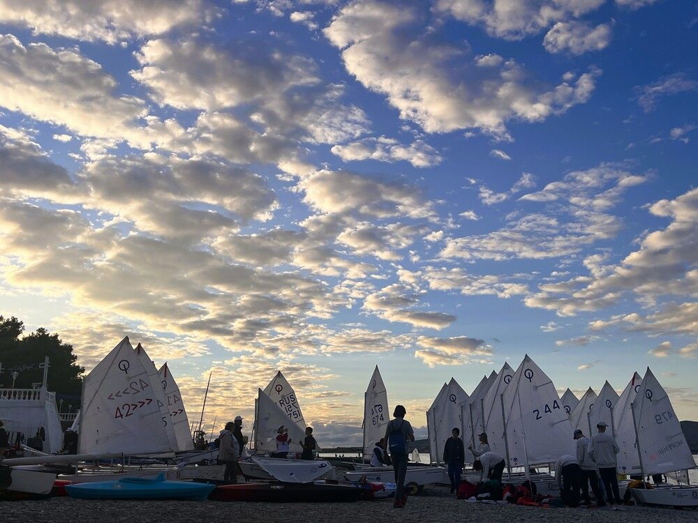 Морские флажки.