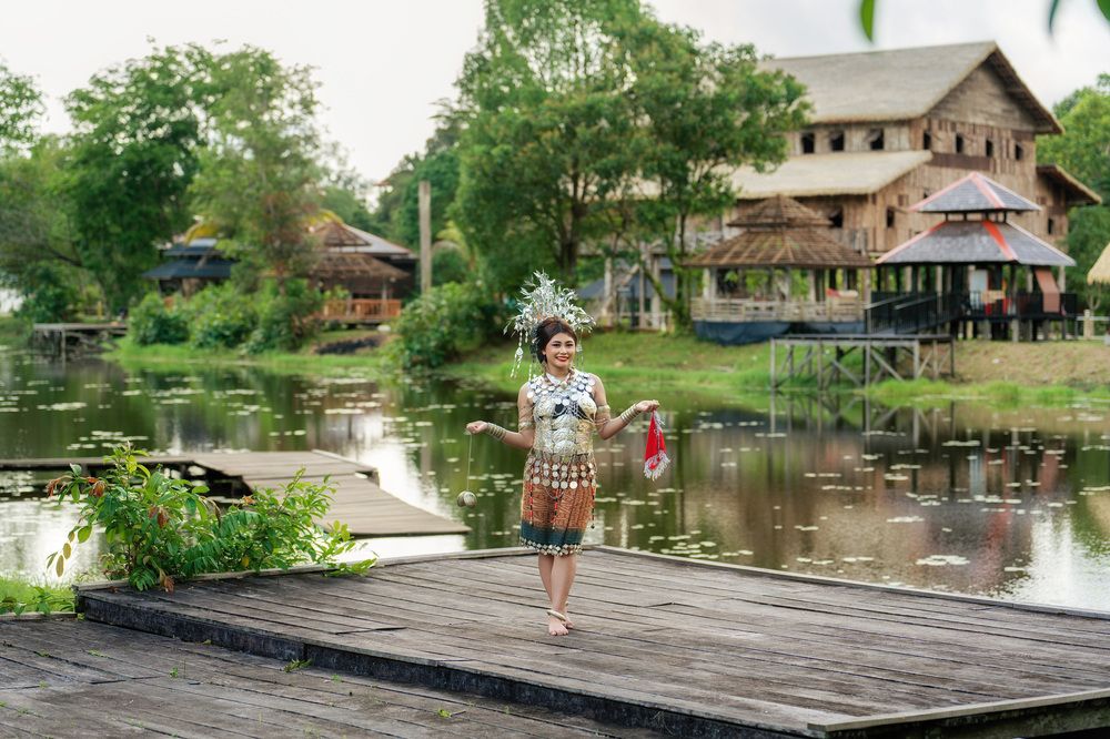 Gawai festival at Sarawak Cultural Village
