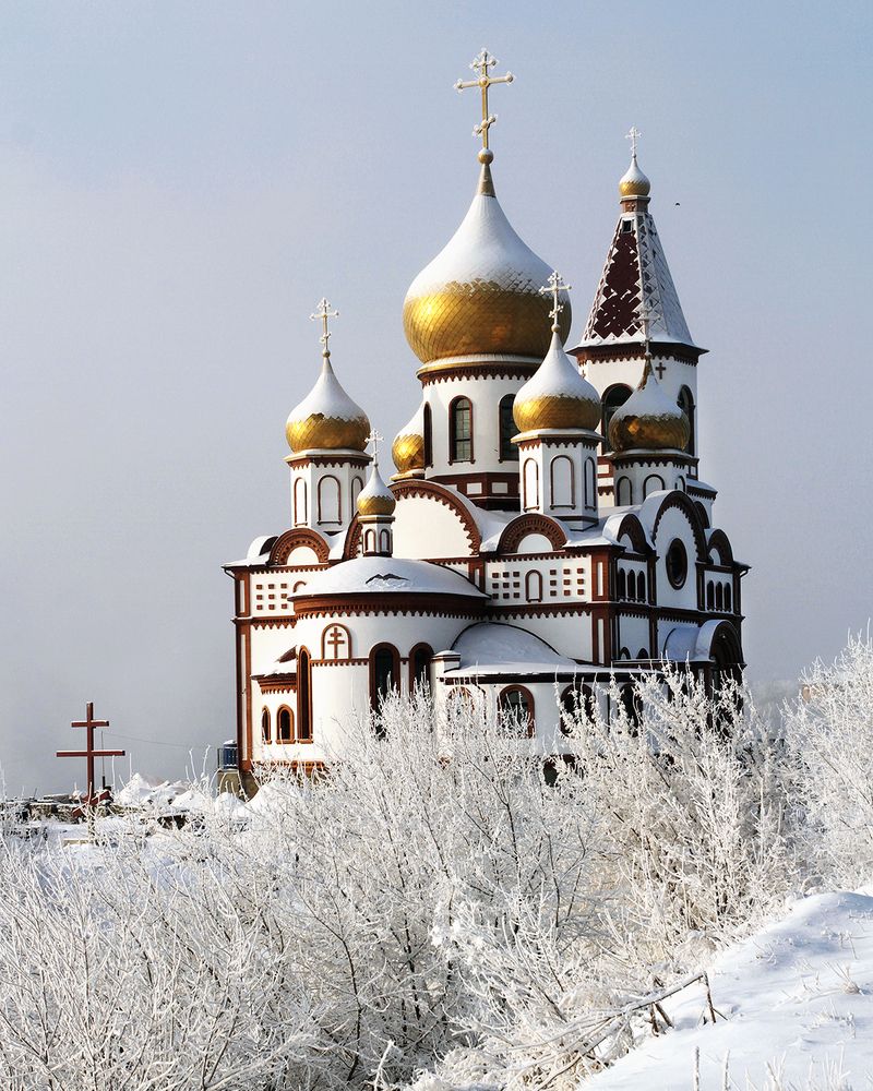 Красноярск. Храм Новомучеников и Исповедников Российских