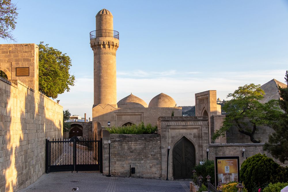 Shirvanshahs palace in the old city of Baku