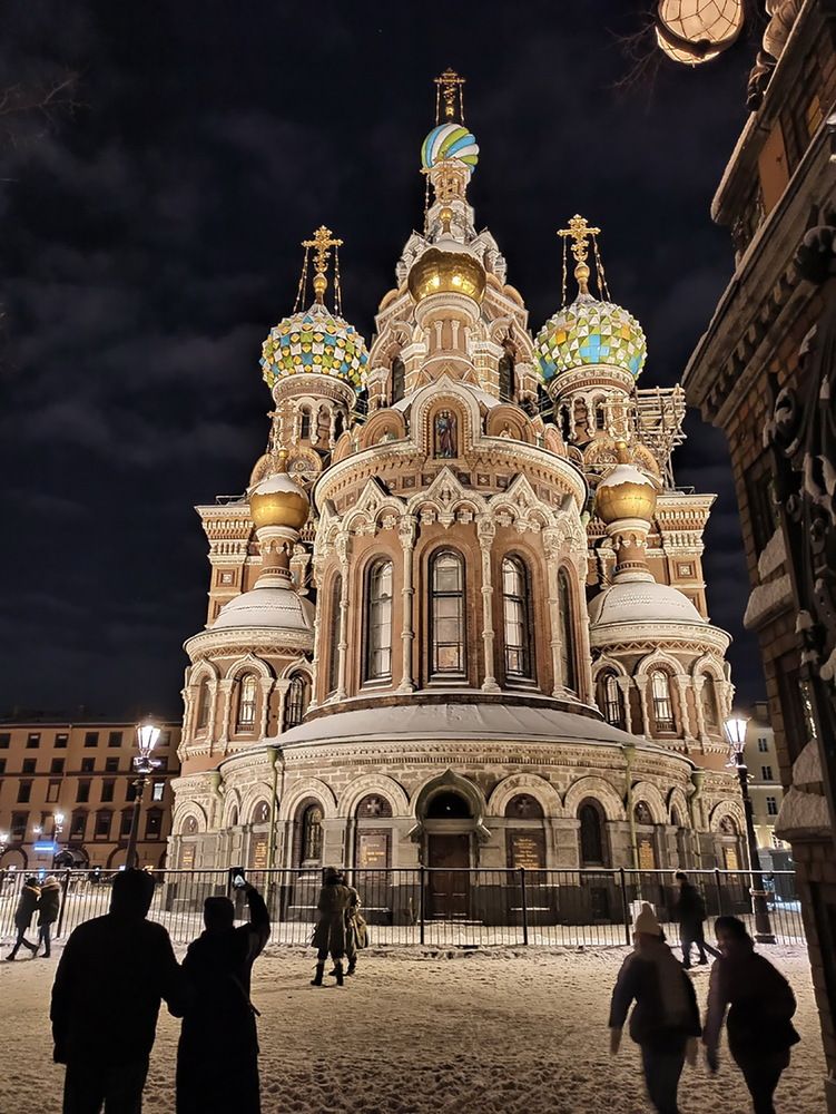 Ночной Петербург.