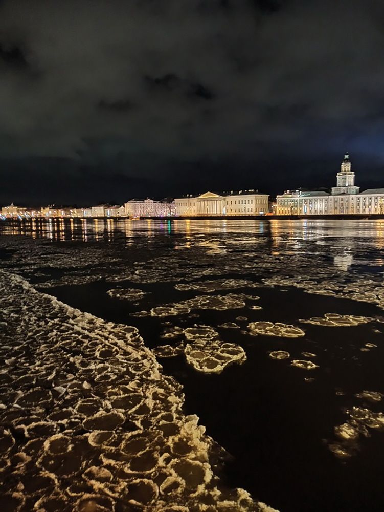 Ночной Петербург.