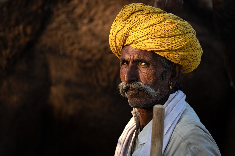 Men in Colorful Turbans