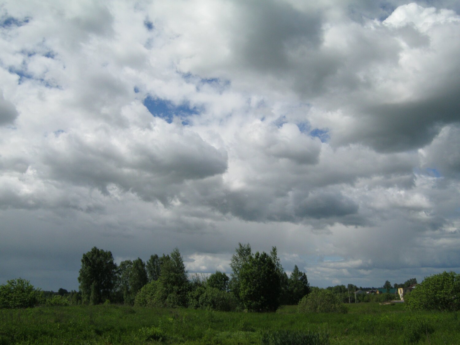 Перед гррозой .