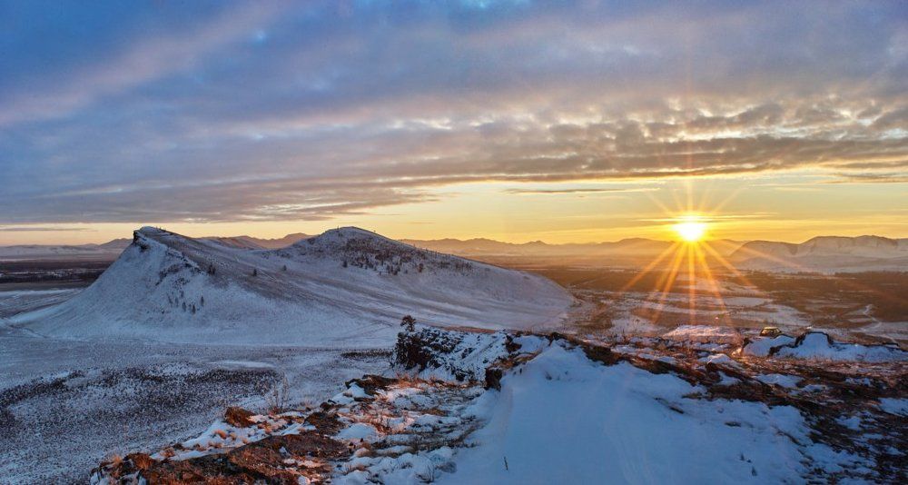 Зимнее солнце