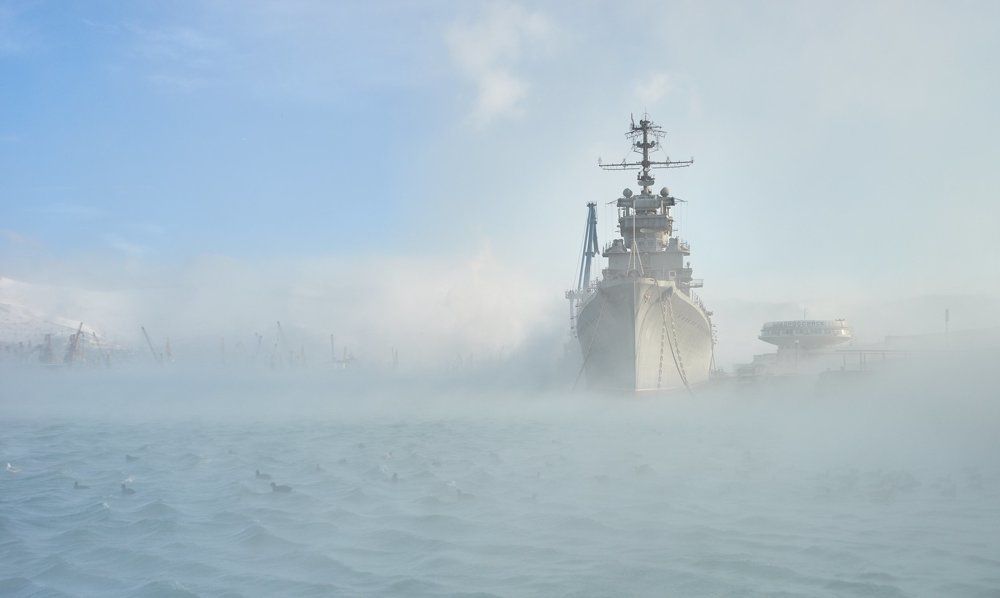 Зимовка крейсера Кутузов