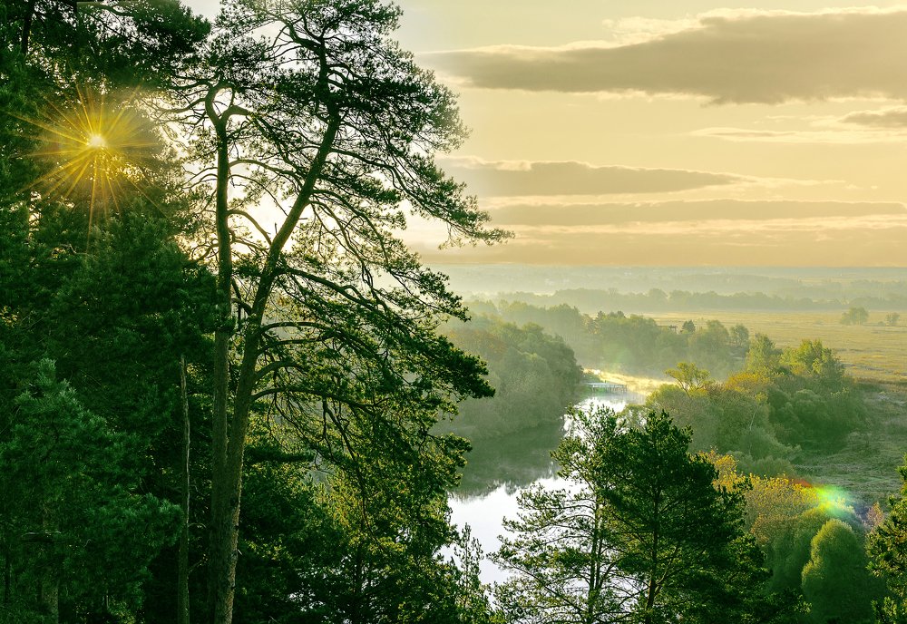 На рассвете