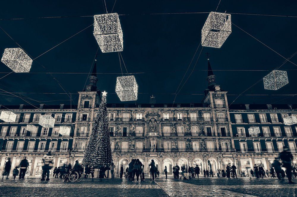 Мадрид. Счастливого Рождества!