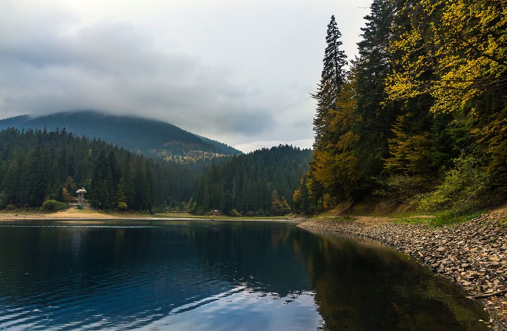 Осень приходит в  Карпаты