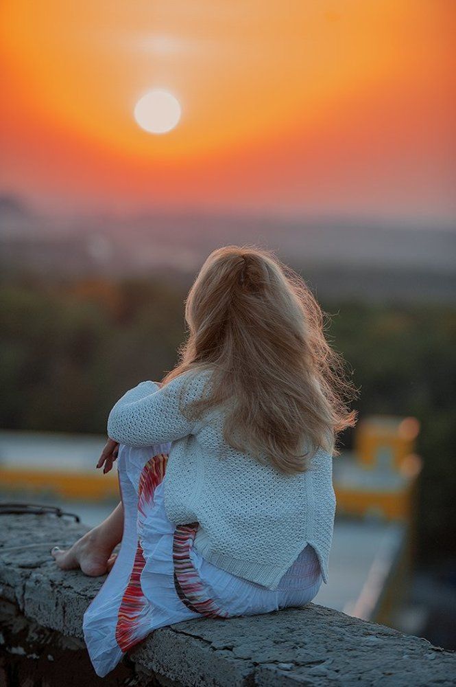 Горловка на закате