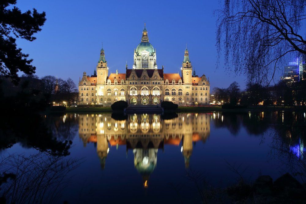 Новая Ратуша. Ганновер.