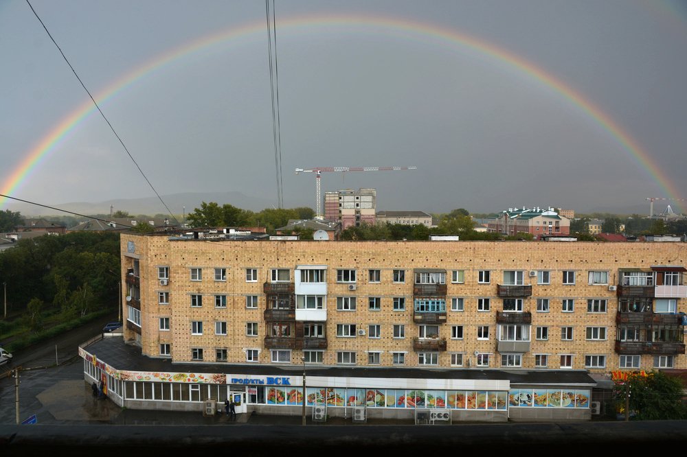 Радуга над Абаканом