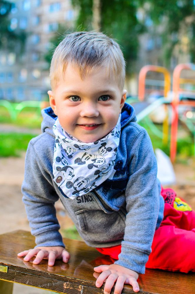 На прогулке