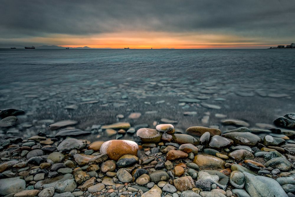 Начало зимнего дня