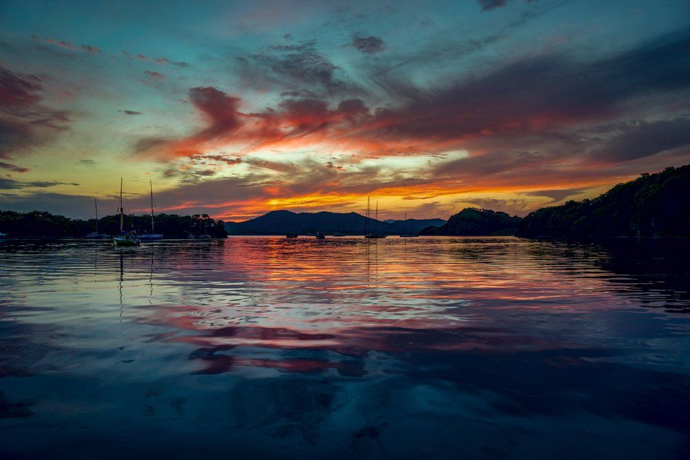 Закат в бухте Миноносок