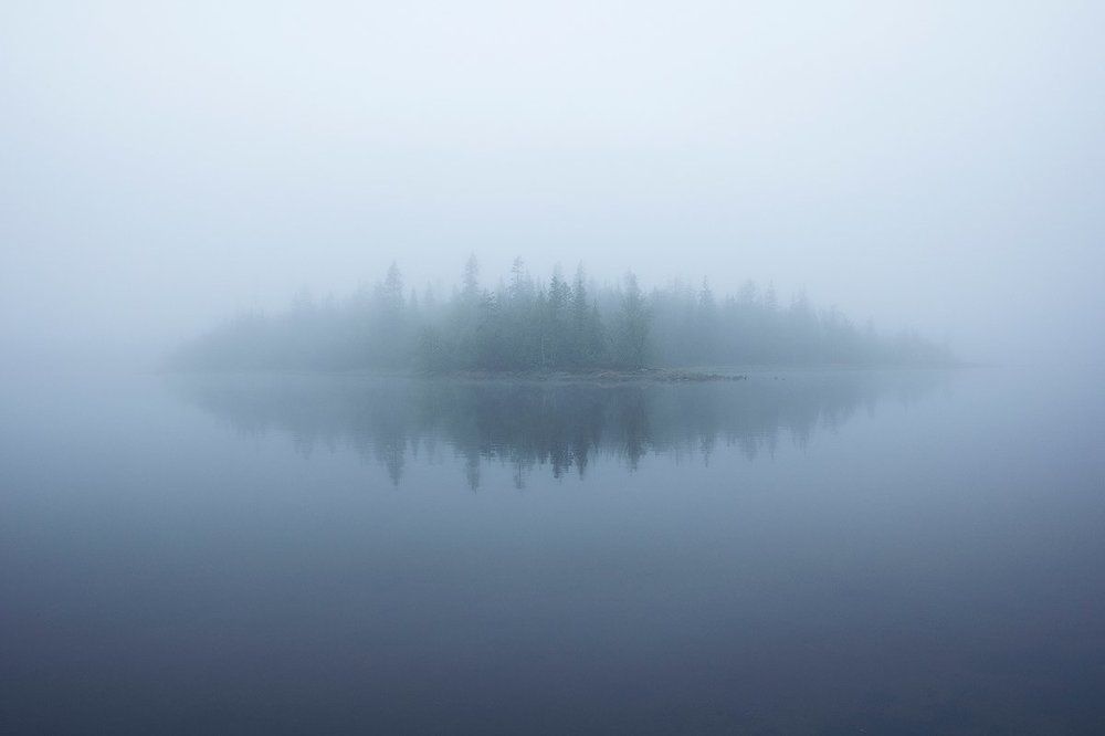 В тишине и безмолвии