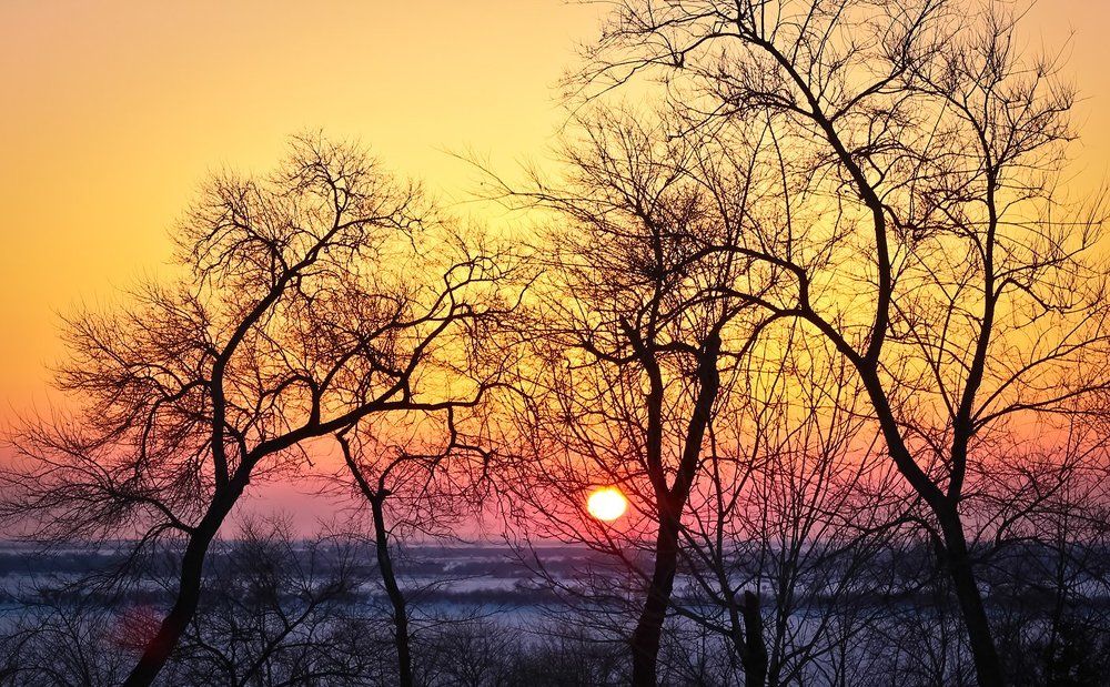 Зимний закат