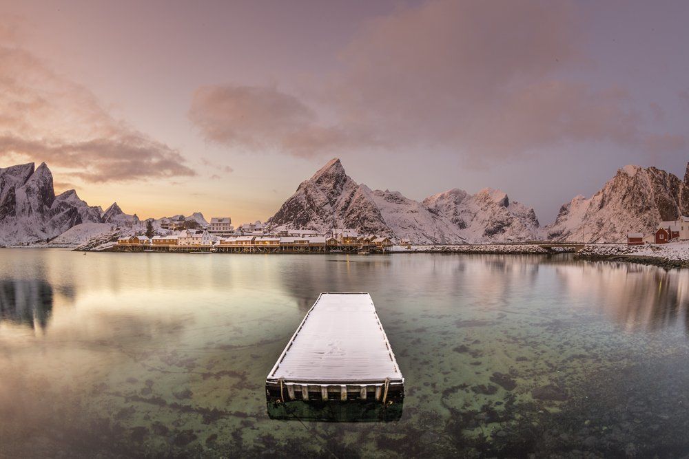 Закат, Рейне, Лофотены