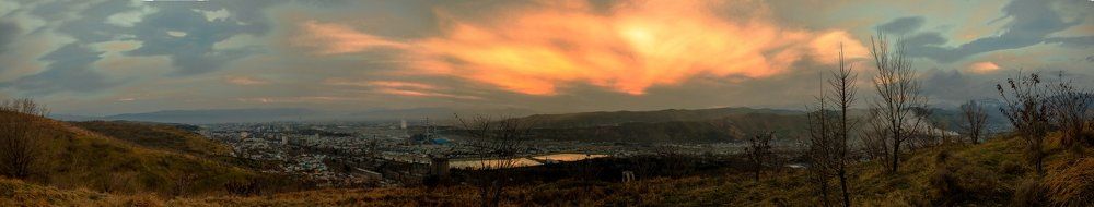 Панорама Душанбе