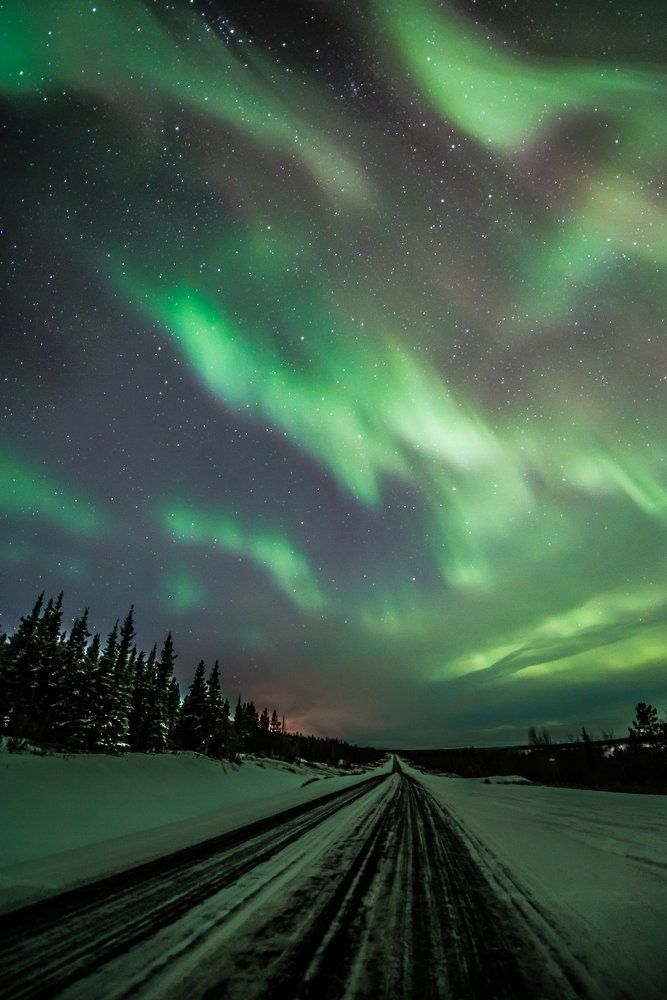 Highway of Light- Yukon, Canada