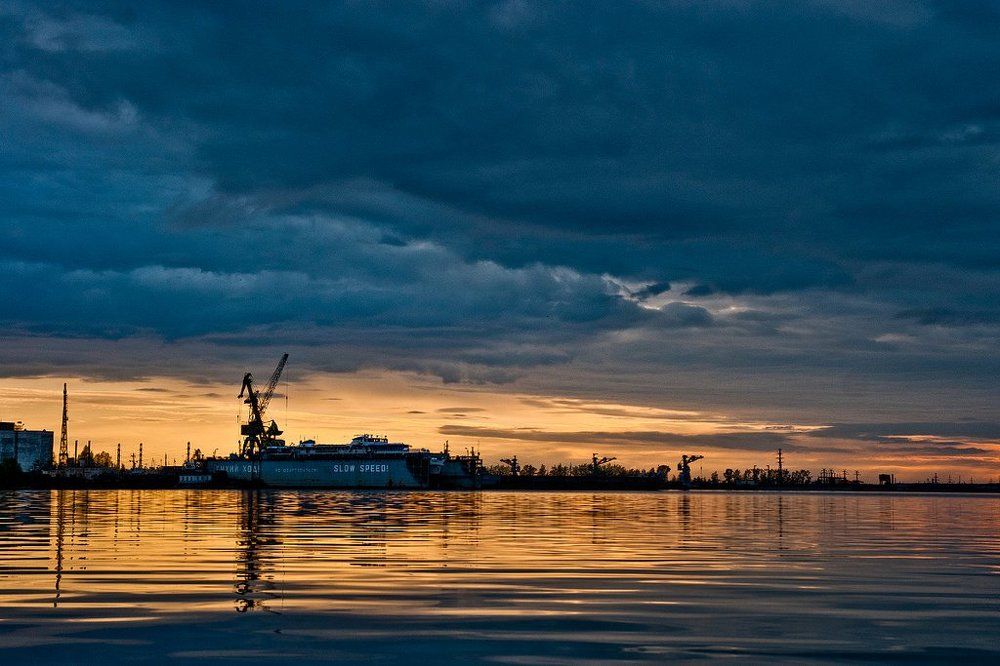 Камский закат