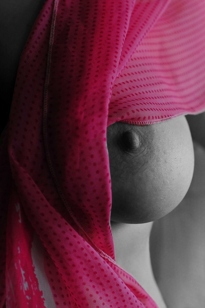 красный шарфик