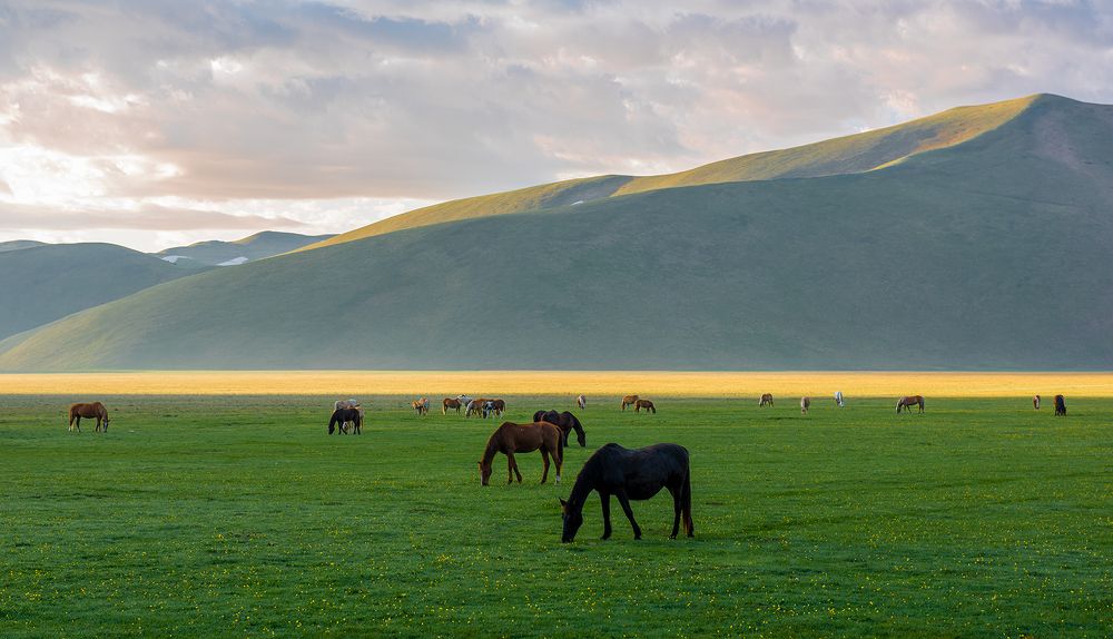 Утро в долине Norcia