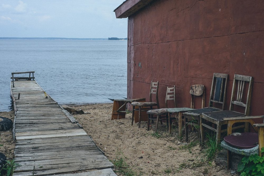 Горьковское водохранилище,г.Юрьевец