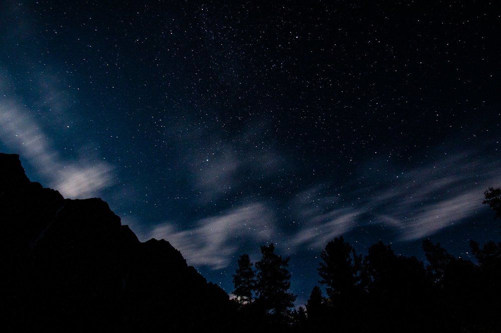 Ночное небо над Актру