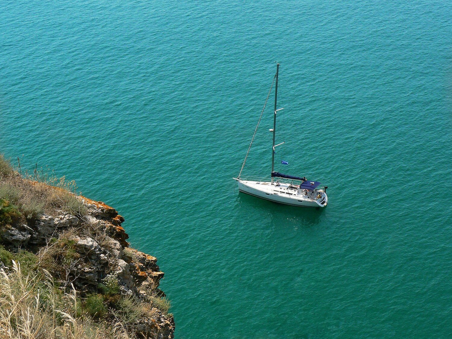 A boat in Black Sea