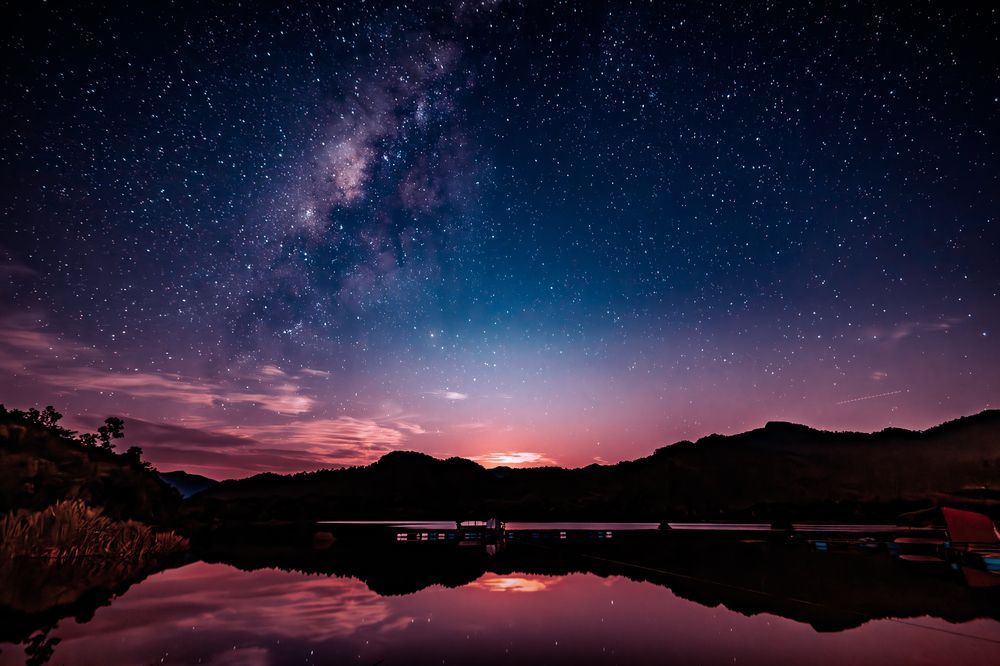 Celestial Milkyway Reflection