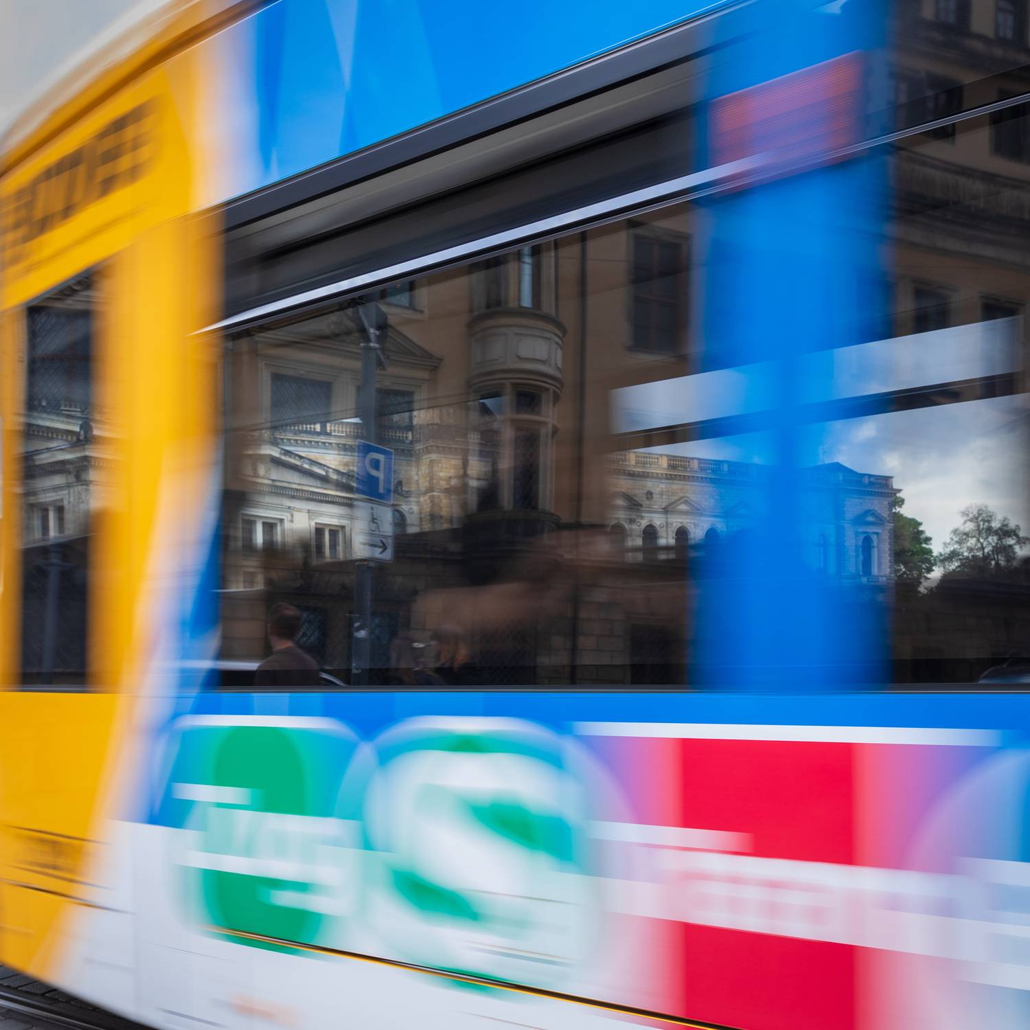 Miasto odbite w tramwaju